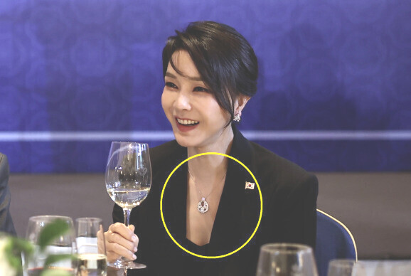 서희건설 회장 법정 증언, 김건희氏에 '보험용' 브로치 선물 진술