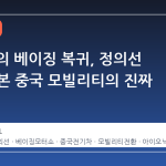 8 년 만의 베이징 복귀, 정의선 회장이 본 중국 모빌리티의 진짜 위상