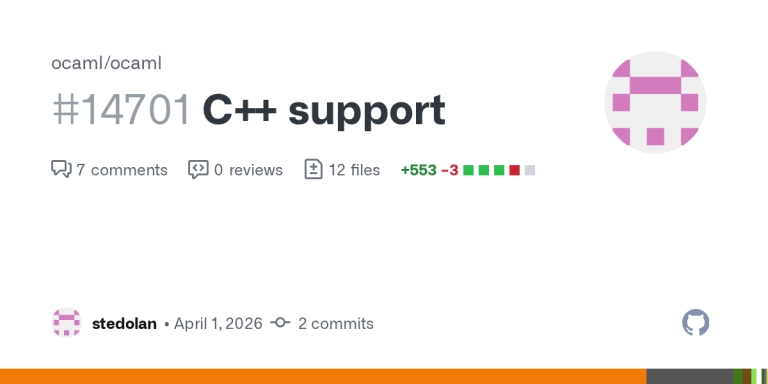 OCaml 컴파일러의 C++ 백엔드 등판: 왜 개발자들이 주목하는가