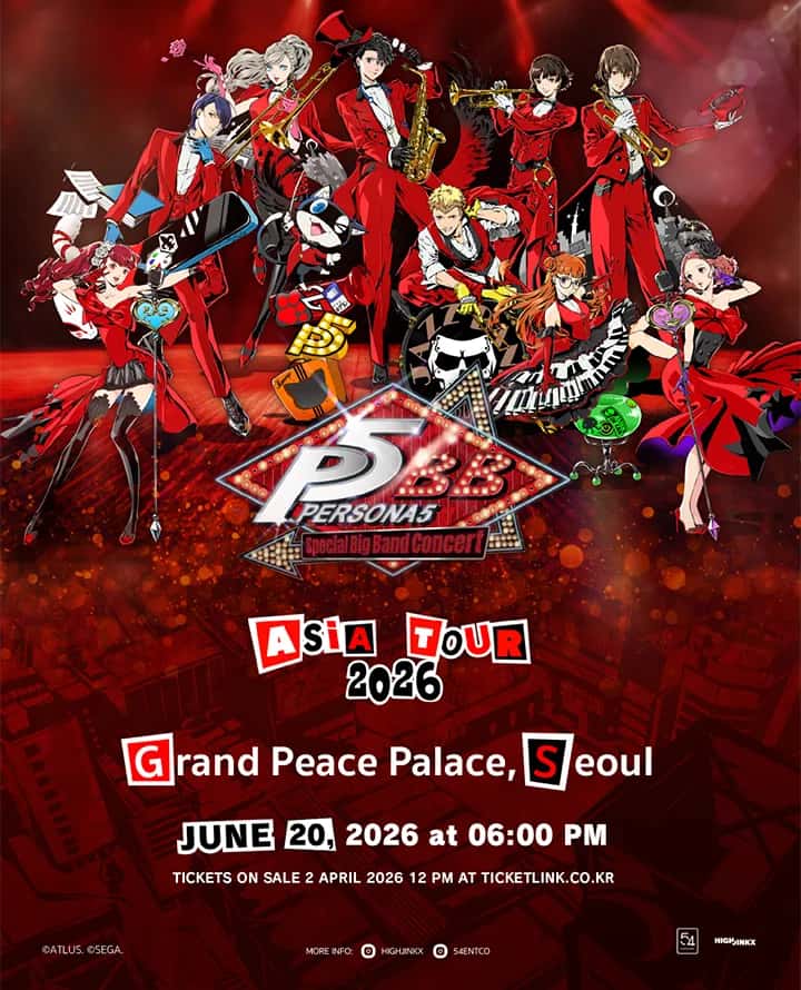 페르소나 5 팬들의 심장을 울린 빅밴드 콘서트 일러스트와 서울 무대