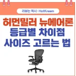 허먼밀러 뉴 에어론 풀 체어, 100만 원대 진입으로 주목받는 이유