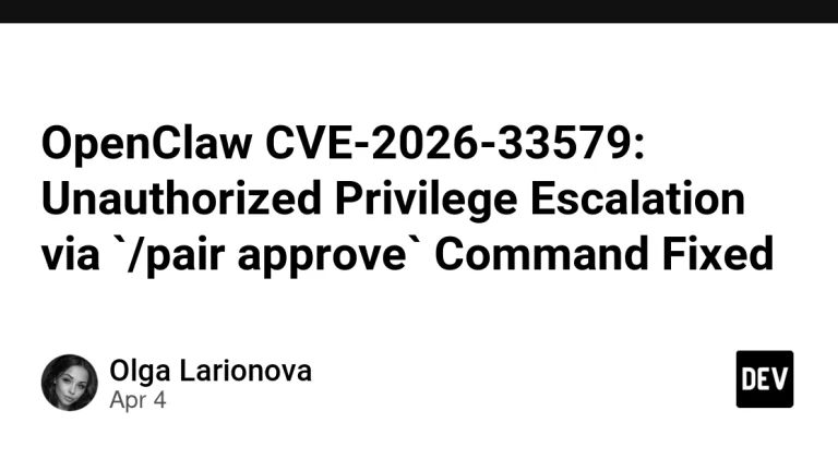 오픈클로의 숨겨진 문, /pair approve가 만든 권한 상승의 함정