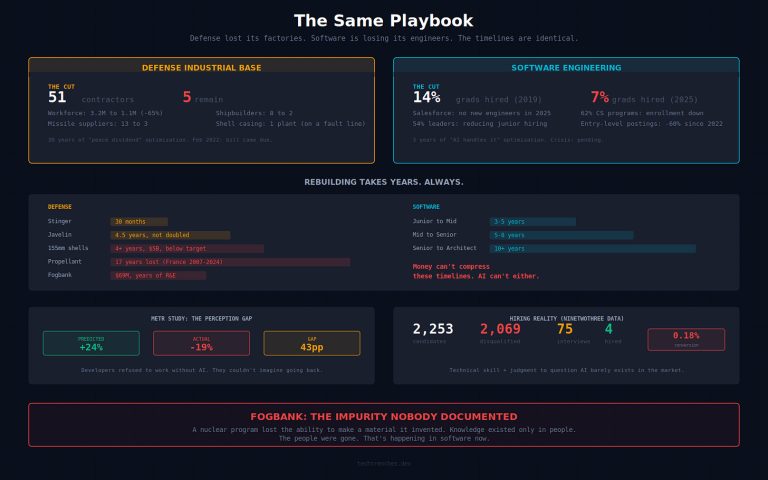 서구가 다시 제조를 잊고 코딩까지 잃어가는 이유