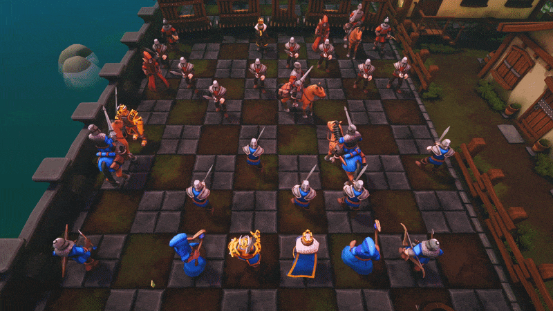 체스의 규모를 재정의한 스팀의 실험, 레지멘탈 체스