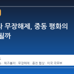 헤즈볼라 무장해제, 중동 평화의 열쇠가 될까