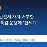 국회 증인선서 재차 거부한 박상용, 특검 운용에 '신세계' 비유
