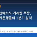 전쟁 국면에서도 거래량 폭증, 미국 투자은행들의 1분기 실적 호조