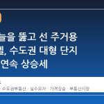 규제 그늘을 뚫고 선 주거용 오피스텔, 수도권 대형 단지 18개월 연속 상승세