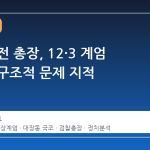 이원석 전 총장, 12·3 계엄 사태의 구조적 문제 지적