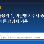 메리츠금융지주, 비은행 지주사 중 가장 가파른 성장세 기록