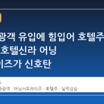 중국 관광객 유입에 힘입어 호텔주 상승세, 호텔신라 어닝 서프라이즈가 신호탄