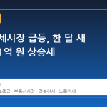 서울 전세시장 급등, 한 달 새 보증금 1억 원 상승세