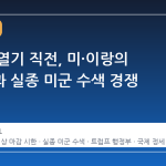 지옥문 열기 직전, 미·이랑의 신경전과 실종 미군 수색 경쟁