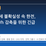 중동 정세 불확실성 속 한전, 513GWh 감축을 위한 긴급 총력전