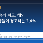 물가 상승의 파도, 해외 투자은행들이 경고하는 2.4% 전망