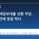 서울 주택담보대출 상환 부담, 2년 반 만에 정점 찍다