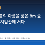 강릉 산불의 아픔을 품은 8m 숯 기둥, 뮤지엄산에 서다