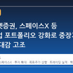 미래에셋증권, 스페이스X 등 혁신기업 포트폴리오 강화로 중장기 실적 기대감 고조