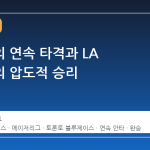 김혜성의 연속 타격과 LA 다저스의 압도적 승리