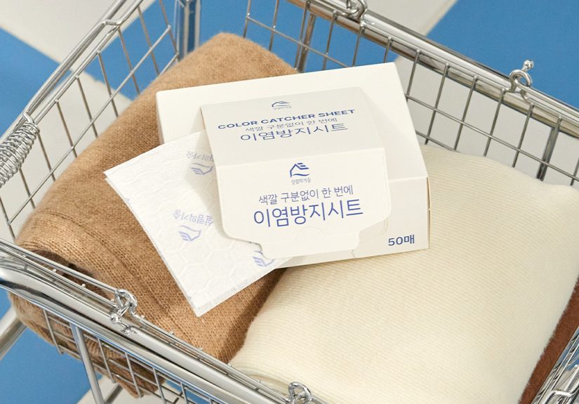세탁기 속 색 번짐 걱정 끝, 200매 대용량 이염방지시트가 뜨는 이유