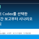 재무팀이 Codex를 선택한 이유: 월간 보고부터 시나리오 기획까지