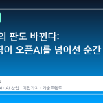 AI 전쟁의 판도 바뀐다: 앤트로픽이 오픈AI를 넘어선 순간