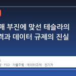 중국 판매 부진에 맞선 테슬라의 FSD 반격과 데이터 규제의 진실
