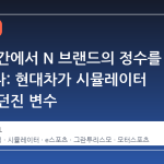 가상 공간에서 N 브랜드의 정수를 경험하다: 현대차가 시뮬레이터 시장에 던진 변수