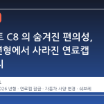 코르베트 C8 의 숨겨진 편의성, 2026 년형에서 사라진 연료캡 잠금장치