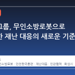 현대차그룹, 무인소방로봇으로 재정의한 재난 대응의 새로운 기준