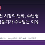 여름 가전 시장의 변화, 수납형 3way 선풍기가 주목받는 이유