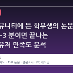 스팀 커뮤니티에 뜬 학부생의 논문 조사, 2~3 분이면 끝나는 글로벌 유저 만족도 분석