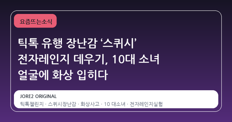틱톡 유행 장난감 ‘스퀴시’ 전자레인지 데우기, 10대 소녀 얼굴에 화상 입히다