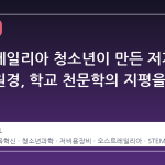 오스트레일리아 청소년이 만든 저가 전파망원경, 학교 천문학의 지평을 넓히다