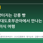 2026 빵터지는 강릉 빵 페스타, 대도호부관아에서 만나는 달콤한 미식 여행