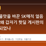 여름철 물맛을 바꾼 SK매직 얼음 정수기, 왜 갑자기 핫딜 게시판의 단골이 되었나