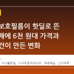 사생활 보호필름이 핫딜로 뜬 이유, 2매에 6천 원대 가격과 무배 조건이 만든 변화