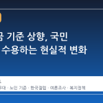 기초연금 기준 상향, 국민 60%가 수용하는 현실적 변화
