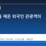 경복궁을 채운 외국인 관광객의 물결