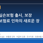 5 세대 실손보험 출시, 보장 축소와 보험료 인하의 새로운 장