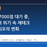 코스피 7000점 대기 중, 지정학적 위기 속 재테크 포트폴리오의 변화