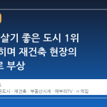 경기도, 살기 좋은 도시 1위 자리 굳히며 재건축 현장의 핵심으로 부상