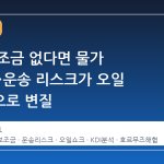 유가 보조금 없다면 물가 3.7%…운송 리스크가 오일 쇼크급으로 변질