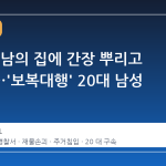 돈 받고 남의 집에 간장 뿌리고 래커칠…'보복대행' 20대 남성 구속
