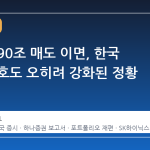 외국인 90조 매도 이면, 한국 증시 선호도 오히려 강화된 정황