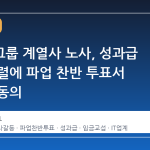 카카오그룹 계열사 노사, 성과급 교섭 결렬에 파업 찬반 투표서 압도적 동의
