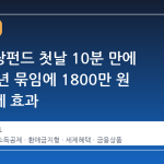 국민성장펀드 첫날 10분 만에 완판, 5년 묶임에 1800만 원 소득공제 효과