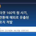 고령층 타겟 160억 원 사기, 금괴로 전환해 해외로 유출된 다국적 조직 적발