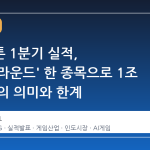 크래프톤 1분기 실적, '배틀그라운드' 한 종목으로 1조 원 돌파의 의미와 한계