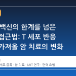 mRNA 백신의 한계를 넘은 새로운 접근법: T 세포 반응 증폭이 가져올 암 치료의 변화